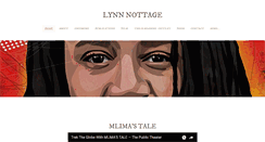 Desktop Screenshot of lynnnottage.com